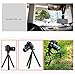 DAISEN Octopus Style Portable and adjustable Tripod Stand Holder for iPhone, Cellphone ,Camera with Universal Clip and Remote (Black)