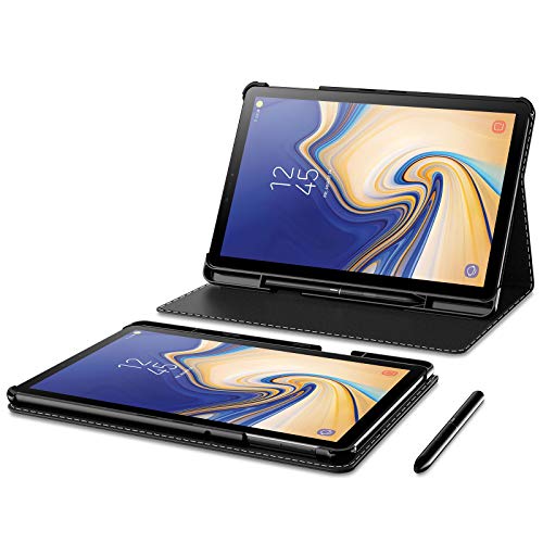 INFILAND Galaxy Tab S4 10.5 Case with S Pen Holder (Auto Wake/Sleep) Compatible with Samsung