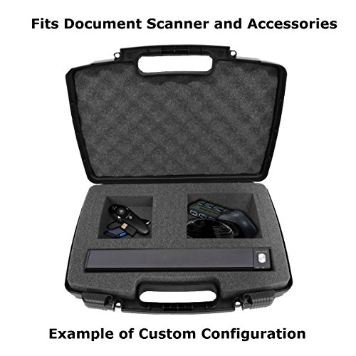 OFFICESAFE Travel Carrying Case for Portable Scanner and Printer Fits