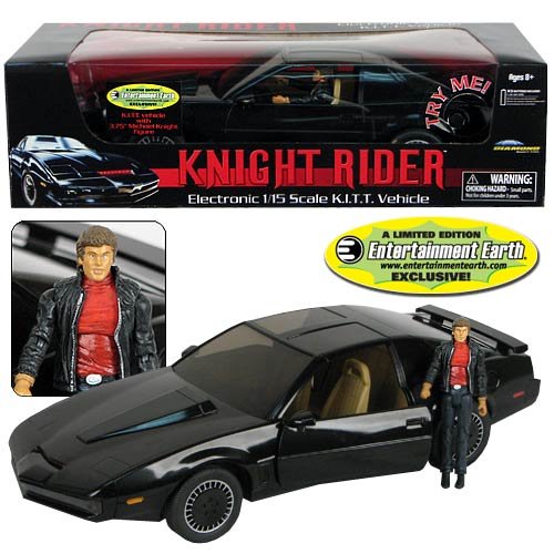 Diamond Select - Knight Rider Model 1/15 KITT with Michael Knight Exclusive 33 cm