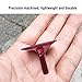 Stem Top Cap MTB Road Mountain Bike Bicycle Headset Cap Cover Screws Stem Spacers for 28.6mm Fork Tube Cover Alluminum Alloy (Red)thumb 4