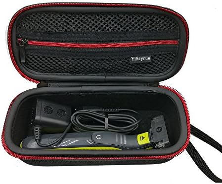 YiSeyruo Travel Carrying Case for Philips Norelco OneBlade hybrid electric trimmer and shaver QP2520/90