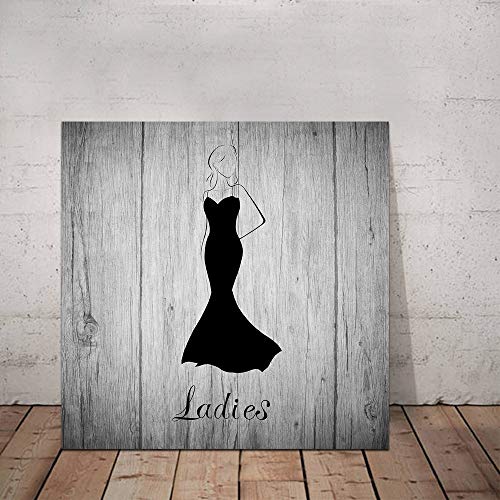 Vvovv Wall Decor Restroom Signs Bathroom Washroom Door Signs