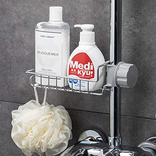 image for Homeditor 304 Stainless Steel Sponge Holder, Kitchen Sink Organizer, R