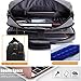 CoolBELL 15.6 Inches Convertible Laptop Messenger Bag Shoulder Bag Backpack Oxford Cloth Multi-Functional Briefcase for Laptop/MacBook / Tablet (New Grey)