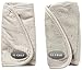 JJ Cole - Reversible Strap Covers, Seat Belt Cushion to Support Infants and Toddlers in the Car Seat or Stroller, Grey Herringbone, Birth and Up