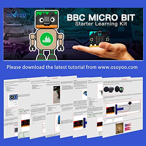 OSOYOO Starter Learning Kit for BBC Micro bit Programming The MicroPython for Beginners and Kids Suitable for STEM Education - Thumbnail 5