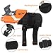 Junpro 1 PC Tactical Waist Leg Holster Bag with 2 PCS Dart Wrister Bands Kits for Nerf Guns N-Strike Elite Series Blaster