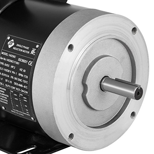 VEVOR 2 Hp Electric Motor Rated Speed 1725 RPM Single Phase Motor AC 115/230V Air Compressor