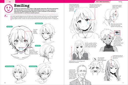 How to Create Manga: Drawing Facial Expressions: The Ultimate Bible for Beginning Artists, with over 1,250 Illustrations