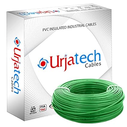 Capital Urjatech Cable 0.75 sq mm Wire (Green) - Box of 4 x 90 Mtrs