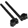 HANSWD Fork Clip-ons Handle Bars CNC Riser Regular Handlebar for 1969-1982 Suzuki Yamaha (33mm)