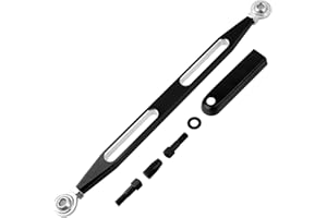 TUINCYN Black Shift Linkage Shifter Chrome CNC Gear Shifter Compatible for Harley Street Tour Glides Electra Trikes 1980-2022