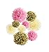 Treasures Gifted Happy 1st First Birthday Baby Girl Decorations Party Supplies Balloons Garland Kit for a Princess Unicorn Themed Celebration in Magenta Pink White and Gold