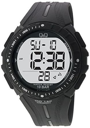 Buy Q Q Regular Digital White Dial Men S Watch M102j001y At Amazon In