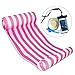 Premium Swimming Pool Float Hammock, Inflatable Swimming Pools Lounger, Water Hammock Lounge, Luxury Swimming Pool and Ocean Lilo (Pink)