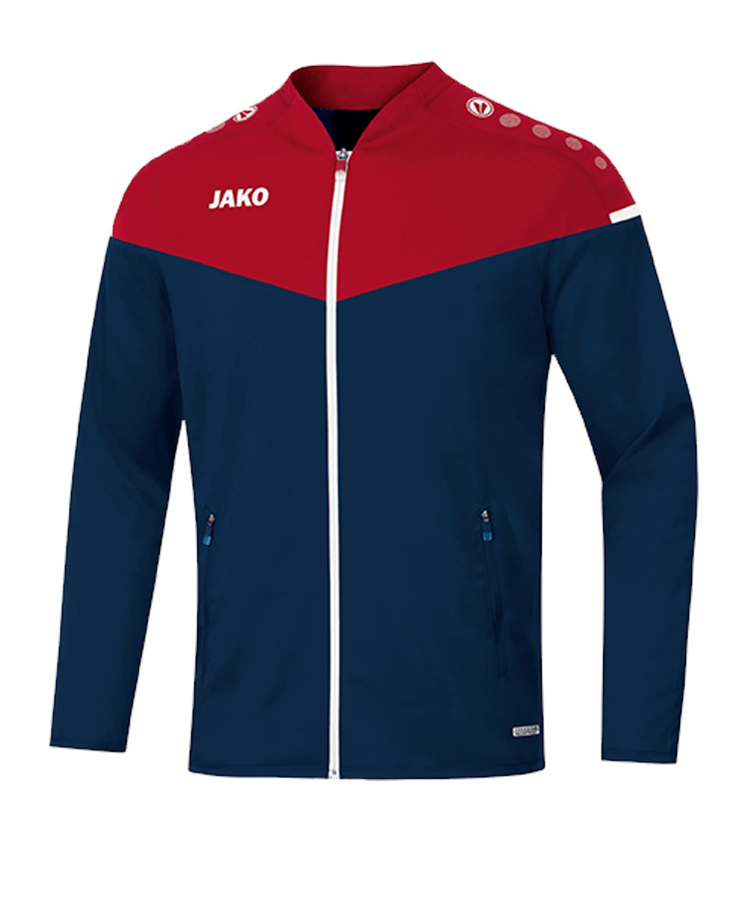 JAKO Women's Präsentationsjacke Champ 2.0 Jacket, Marine/Chili Red, 42 — image 1
