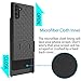Galaxy Note 10 Case Holster, Oleaders Full Body Belt Clip Holster Shockproof with Kickstand Back Cover Thin Protective Case for Galaxy Note 10 - Black