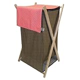 Trend Lab Cocoa Coral Hamper Set, Pink