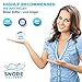Snore Solvers Snoring Solution Anti Snoring Sleep Aid Device, Perfect Also For Allergies, Open Your Nasal Passages Naturally and Instantly, Set of 4 snore stopper for Men and Women