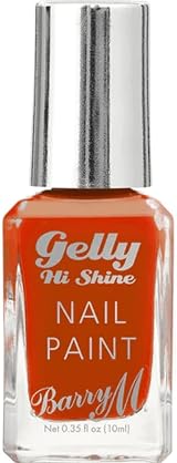 Barry M Gelly Hi Shine Gel Nail Paint Orange Spicy Mango 10ml