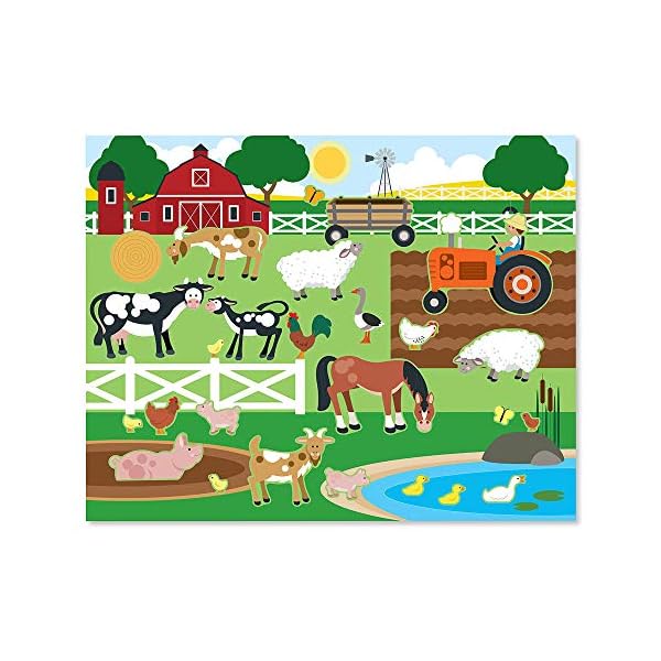 Melissa-Doug-Reusable-Sticker-Pad-Habitats-Activity-Pad-Sticker-Pad-3-Gift-for-Boy-or-Girl Melissa & Doug Reusable Sticker Books for 3+ Year Olds, Habitats & Nature Sticker Book, Plane Activities Toddlers…