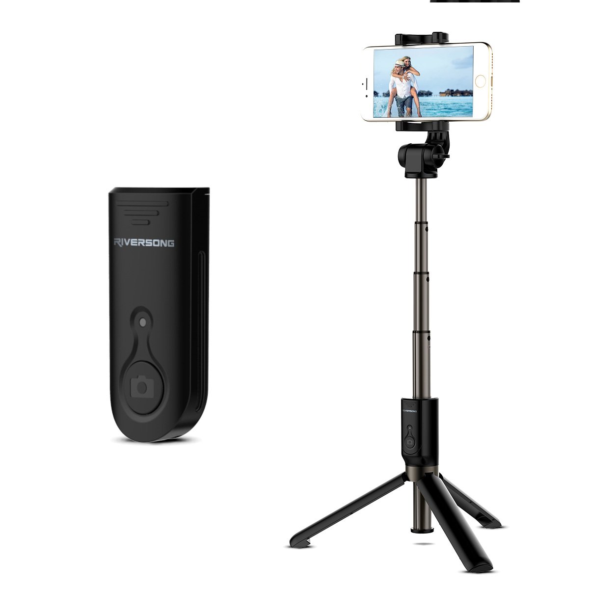 Bluetooth Trípode Selfie Palo Selfie para iphone s plus Samsung Huawei Oneplus