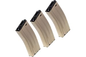 Airsoft Spare Parts CYMA 3pcs 270rd Mag Plastic Magazine for M-Series M4 M16 AEG Dark Earth
