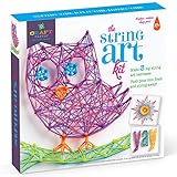 Craft-tastic - String Art Kit - Craft Kit Makes 3 Large String Art Canvases - Owl Edition