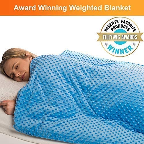 Hazli Kids Weighted Blanket for Adults/Teens 15lbs UltraCozy 100