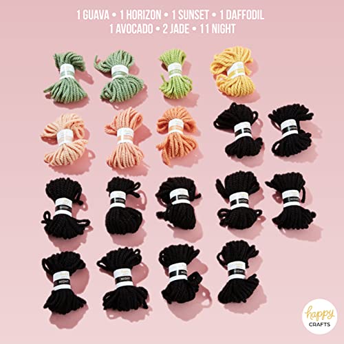 DIY PunchNeedle Kit, StepbyStep PunchNeedle Embroidery Kit with Pre