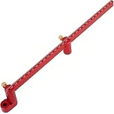 JCFANTS 300mm Compass Tool - Large Woodworking Scriber, Circle Marking Gauge (Red)