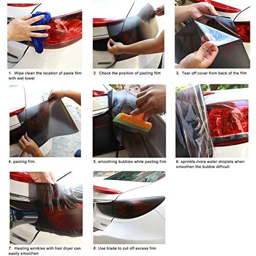 3 Headlight+Waterproof+Transmittance+Windshield+Protection