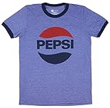 Pepsi Logo Graphic Men's Ringer T-Shirt