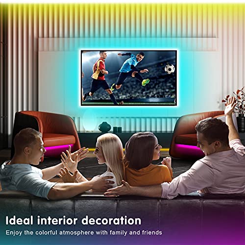 smareal Led Lights for Bedroom 130ft (2 Rolls of 65ft),Led Lights Color