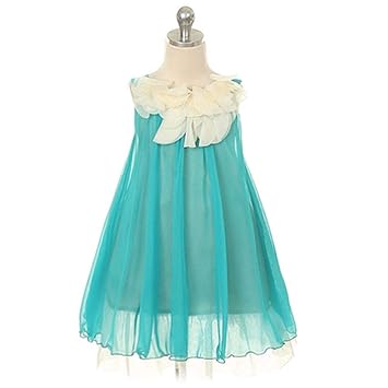 turquoise baby dress