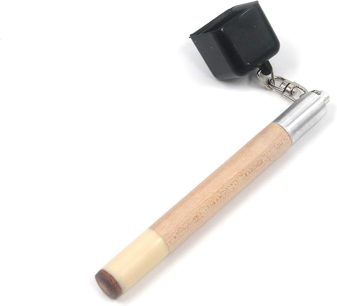 Mironey Pool Stick Chalk Holder 2 in 1 Pocket Chalk Cover Billiard Cue Tip Pricker Prep Tool : Sports & Outdoors