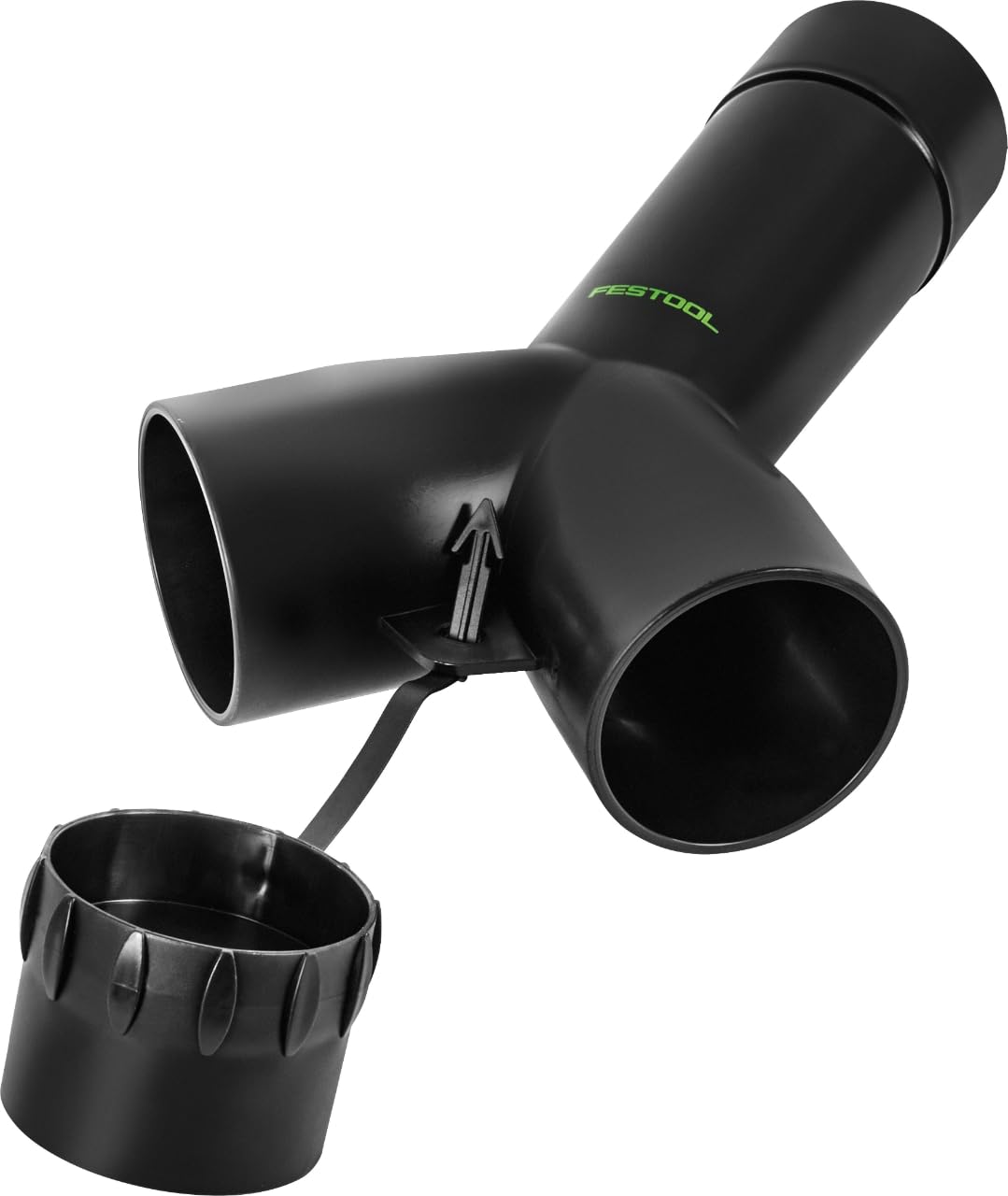 Festool 452898 D 50 SV-AS/D 50V Anti-Static Y-Piece, Black