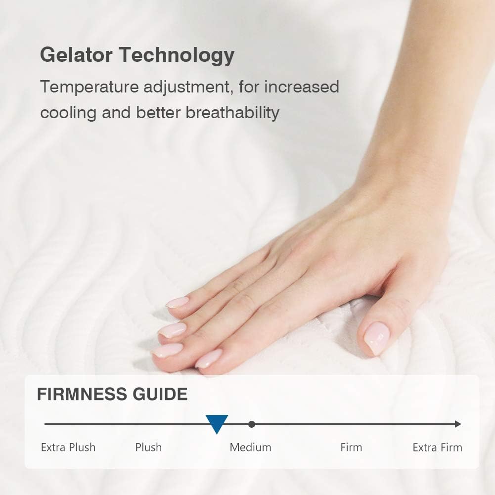 Queen Memory Foam Mattress, Avenco Queen Mattress in a Box, 12 Inch Premium Bed Mattress Queen with CertiPUR-US Foam for Supportive, Pressure Relief & Cooler Sleeping, 10 Years Support: Kitchen & Dining