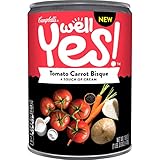Well Yes! Tomato Carrot Bisque, 16.6 oz (Pack of 12) (Packaging May Vary)
