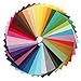 king do way 42PCS 8 x 12 Inches Assorted Color Felt Fabric Sheets Patchwork Sewing for DIY Craft, 1mm Thick