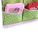 Household Foldable Essentials Hanging Organizer Storage Toiletry Travel Bag for Men and Women - Store Travel Accessories, Jewelry, and Cosmetics - Green color