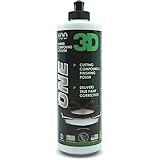 3D One - Car Scratch & Swirl Remover - Rubbing Compound & Finishing Polish - True Car Paint Correction 16oz.