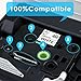 Airmall 2 Pack Compatible Brother P-touch Label Maker TZ TZe Laminated Tape TZe241 TZ241 Black on White 18mm (3/4 Inch) x 26.2 ft. (8m)