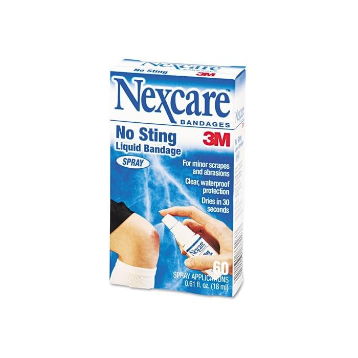Nexcare 3m Nexcre Liq Sry Bandage Size .61oz 3m Spray Liquid Bandage