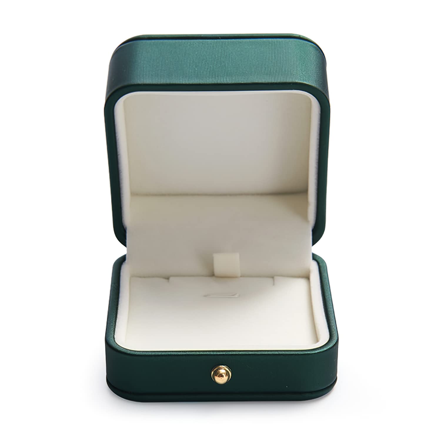 Oirlv Premium Leather Necklace Pendant Box Velvet Interior Velvet Jewelry Gift Box Long Chain Necklace Display Storage Case