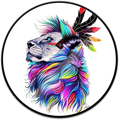 Cell Phone Holder,Pop grip Socket and Stand for Smartphones, iPhone and Tablets(Lion)
