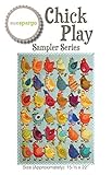 Chick Play - Sampler Series Pattern by Sue Spargo Wool Applique 15.5