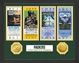 Highland Mint Green Bay Packers Super Bowl Champions Ticket Collection