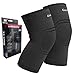 gonicc Professional Compression Knee Sleeve Pair(2 Pcs, Black, Middle), Breathable, Braces and Supports Knee for Pain Relief, Meniscus Tear, Arthritis, Injury, Running, Joint Pain.